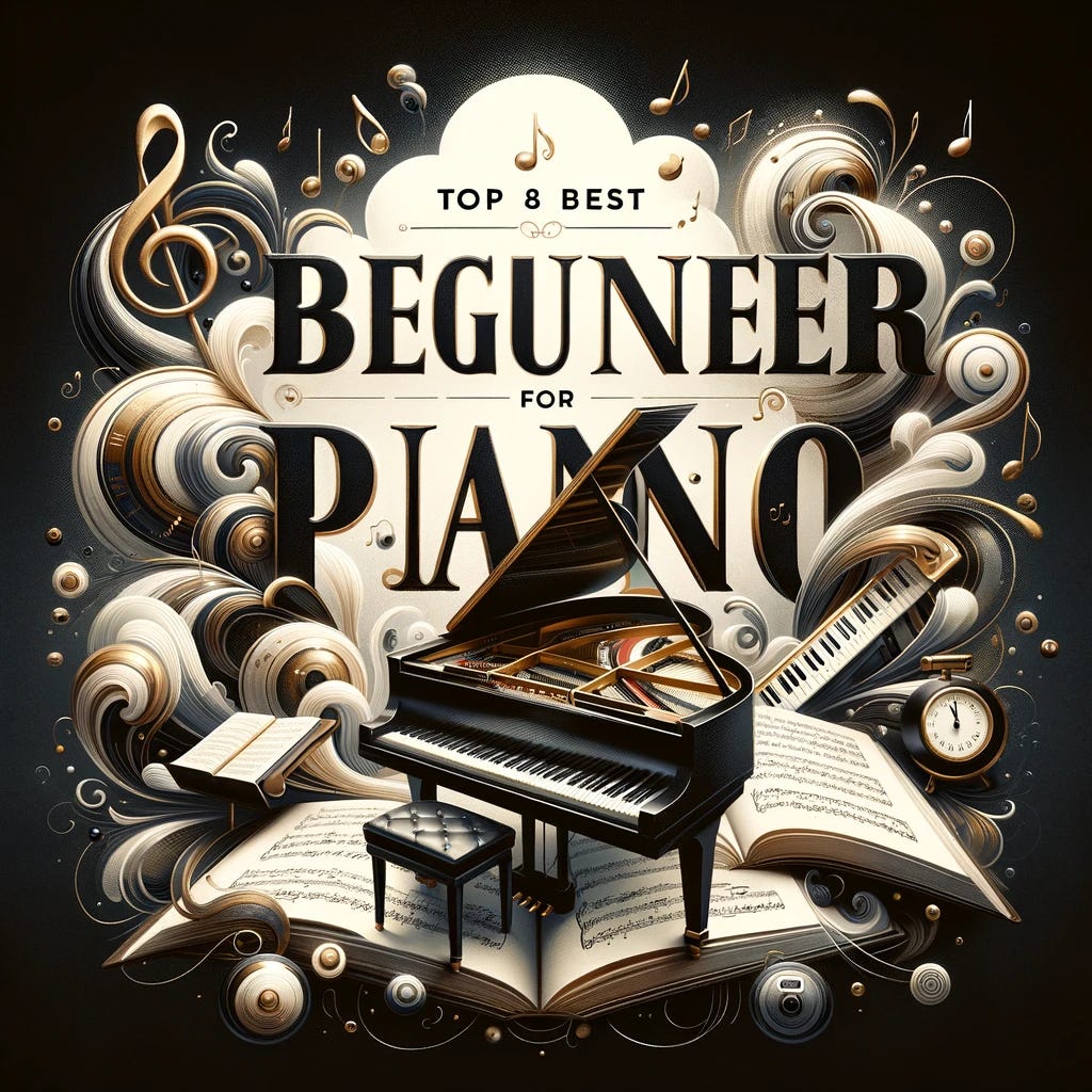 Top 8 Best Beginner Piano Books for Adults by Nicolai Stentoft Feb, 2024 Medium