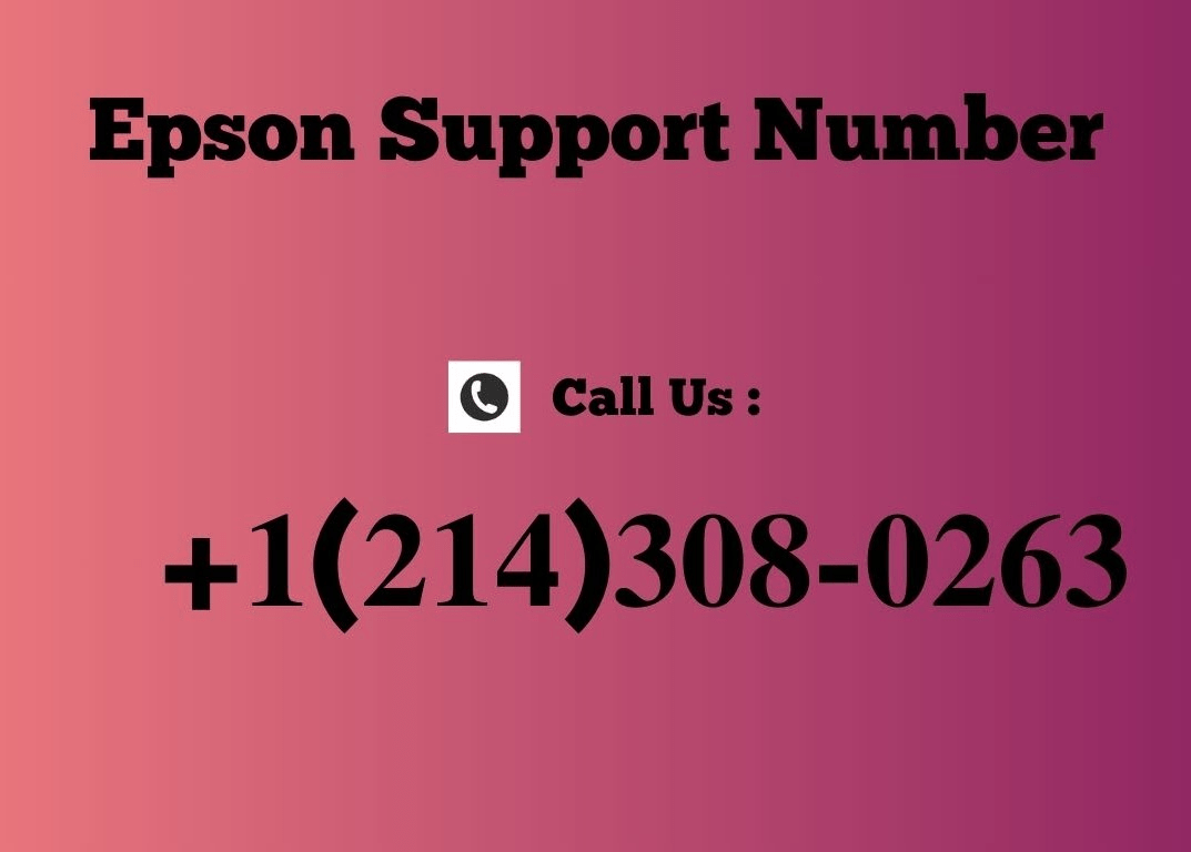 𝟏𝟐𝟏𝟒𝟑𝟎𝟖𝟎𝟐𝟔𝟑☏ How do I get in touch with Epson? by Anny Perry