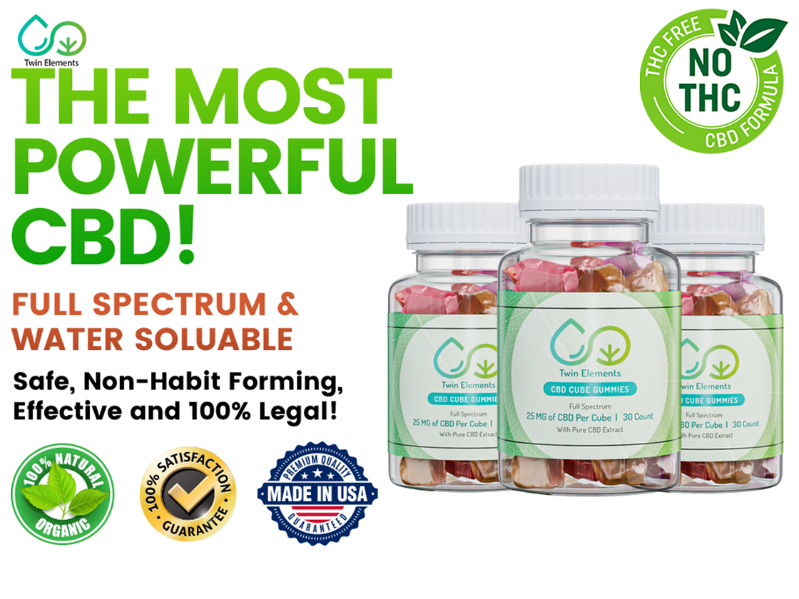 Twin Elements CBD Gummies. Product Review — Twin Elements CBD… by