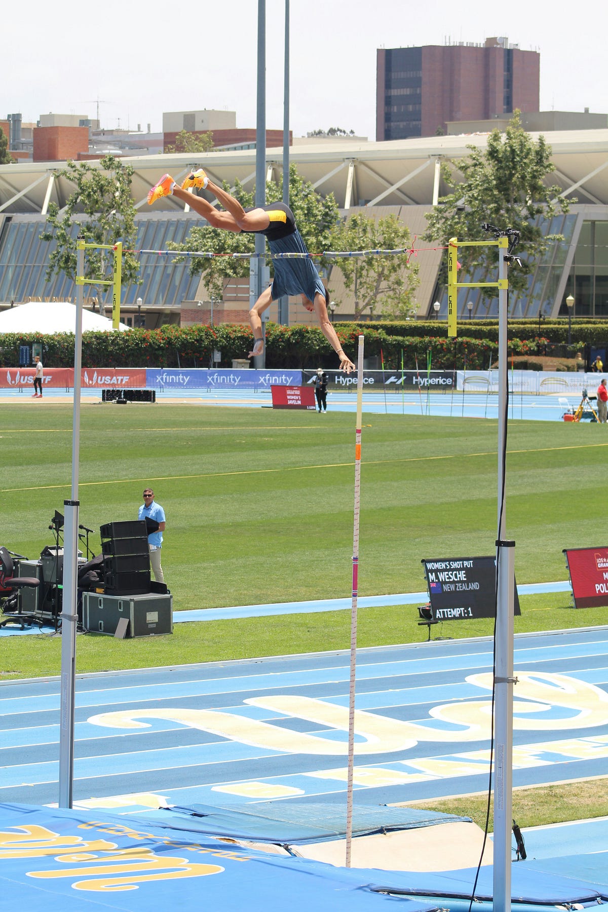 I Am Pole Vaulter Anthony Ammirati’s Junk by Christine Stevens The