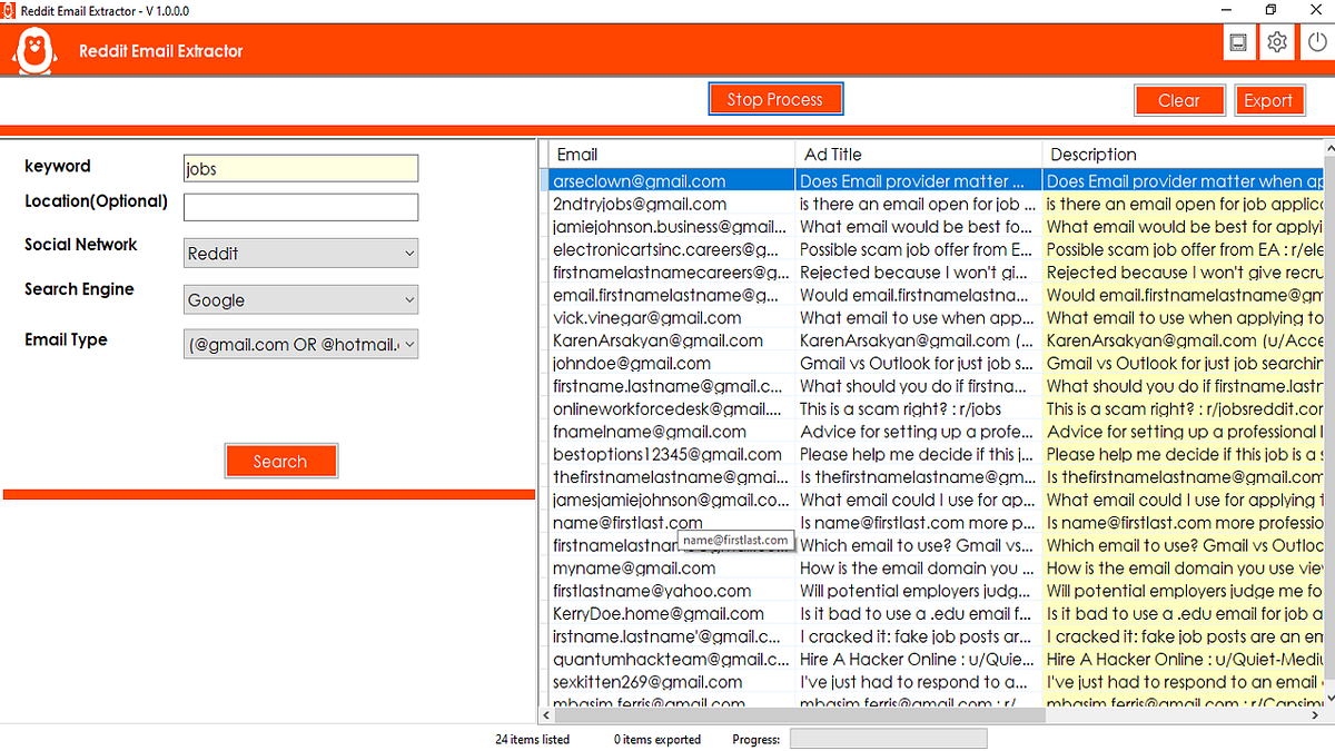 Redit Email Extractor. WHAT IS REDDIT EMAIL EXTRACTOR? by