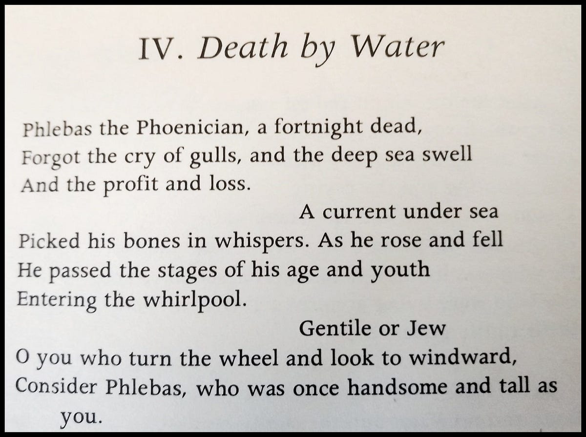 Who was Phlebas the Phoenician?. Short answer Eliot made him up. He’s