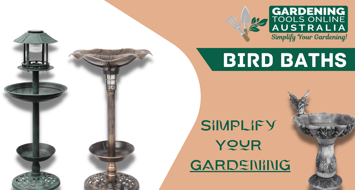 Buy Bird Baths to make your Garden look Elegant from Gardening Tools