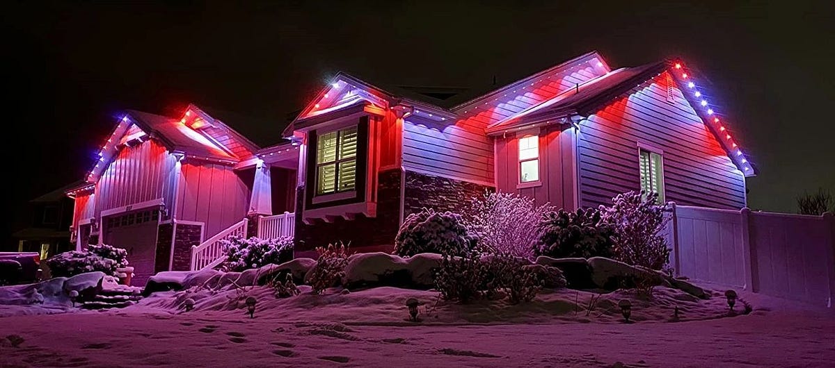 Can You Really Leave Your Christmas Lights Up All Year? by Tod