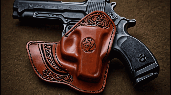 Holster for browning buckmark