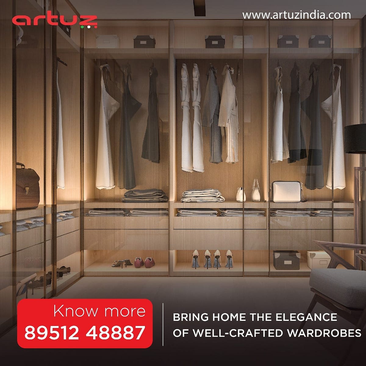 Artuz India’s Wardrobe Showrooms in Bangalore A Fusion of Elegance and