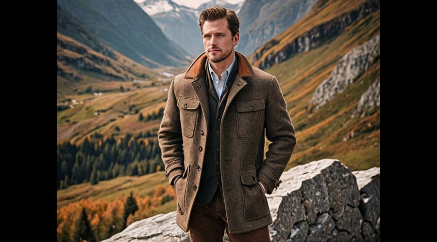 Men’s Wool Hunting Coats by Kyle Rivera Medium