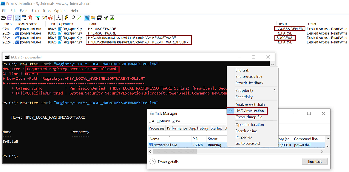The Windows Security Journey — Registry Virtualization by Shlomi