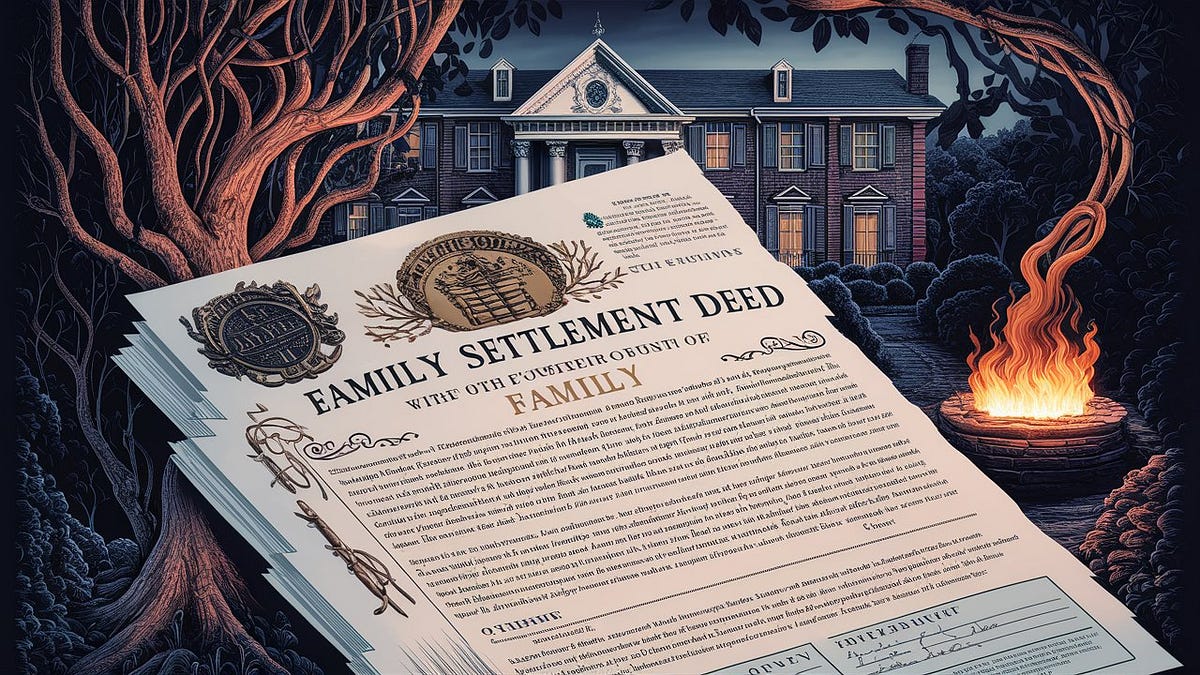 Impact of Family Settlement Deeds on Will and Testament by Lawchef