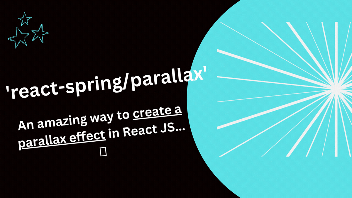React spring parallax Medium
