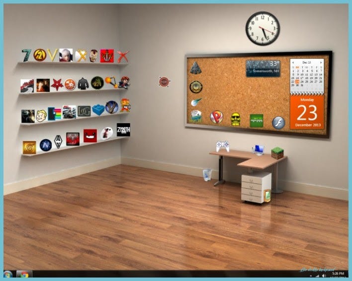 Office Desktop Background Wallpaper by Catherine Bigelow Medium