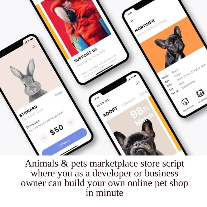 How to develop an online pet store mobile app development by Anand G
