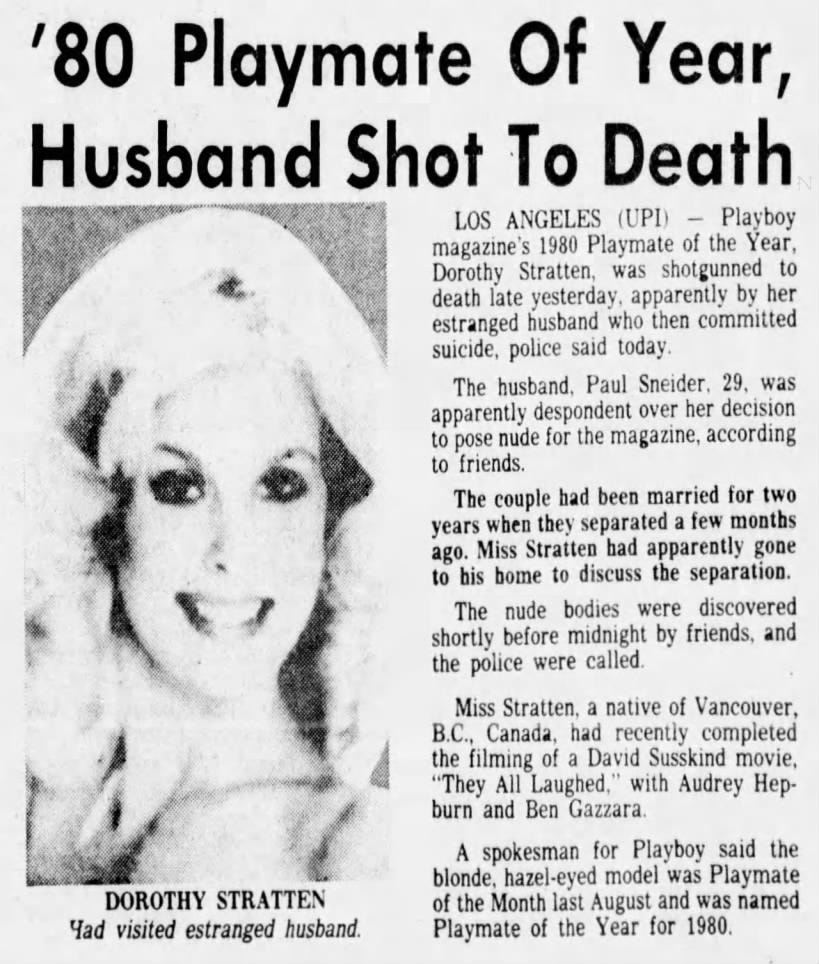 The Murder of a Playboy Bunny The Rise and Fall of Dorothy Stratten