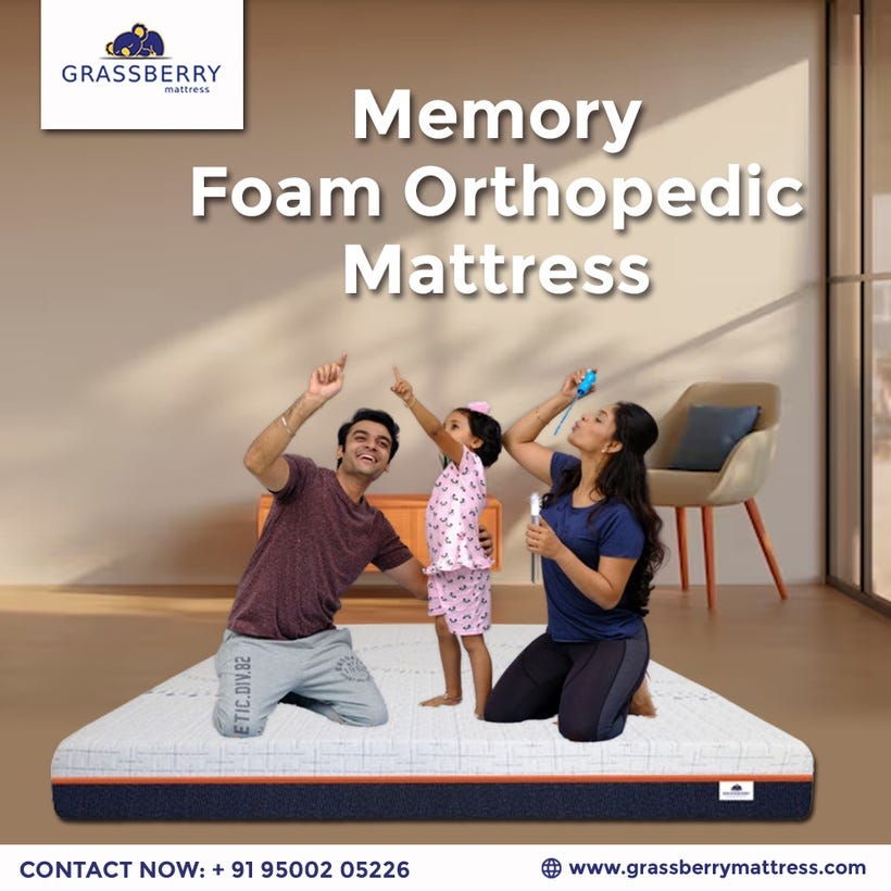 How Memory Foam Orthopedic Mattresses Help Reduce Pain While You Sleep by