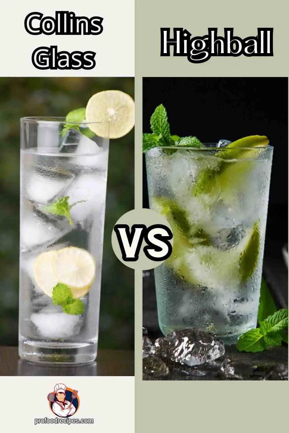 Collins Glass Vs Highball Which is Best for Serving? by Aamanda P