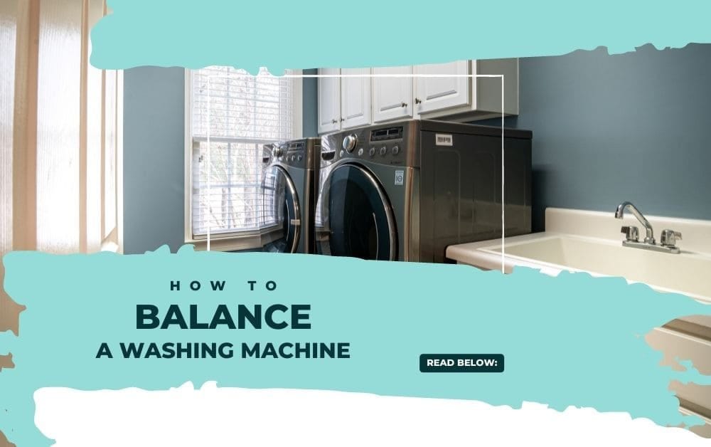 How to balance a washing machine? by Home Out Mind Medium