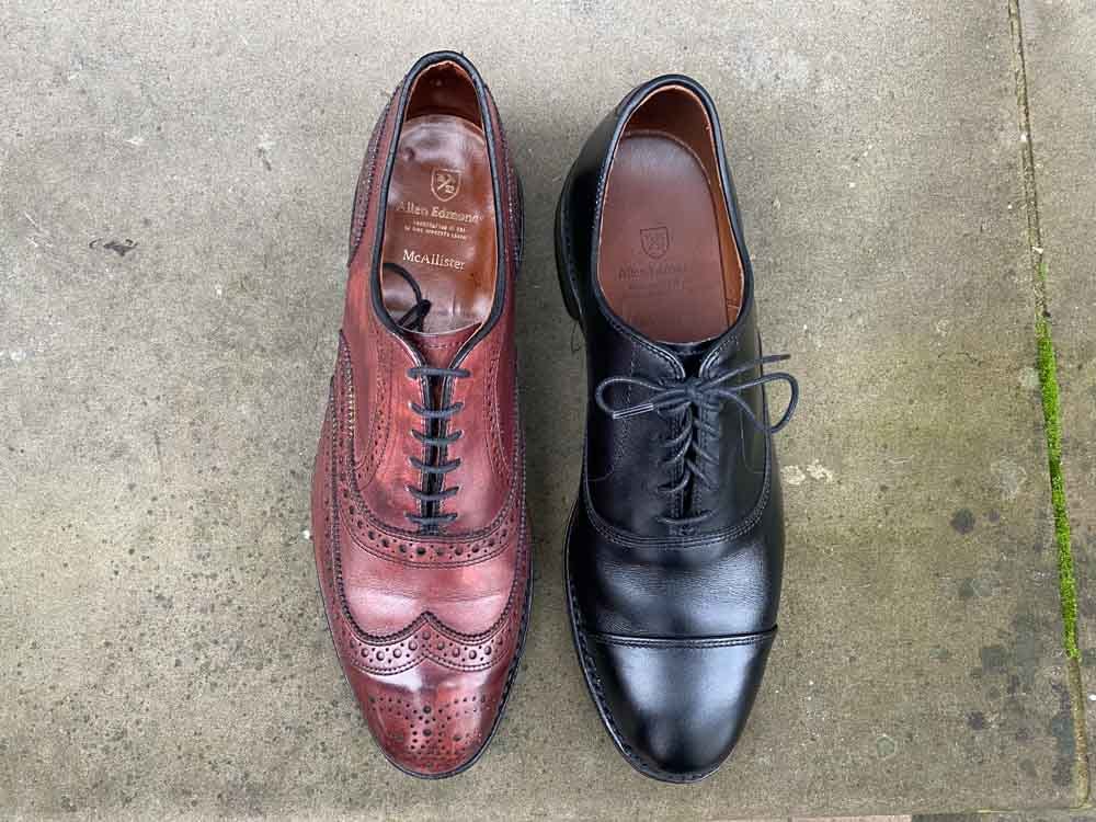 What Are Factory Seconds Allen Edmonds by Medium