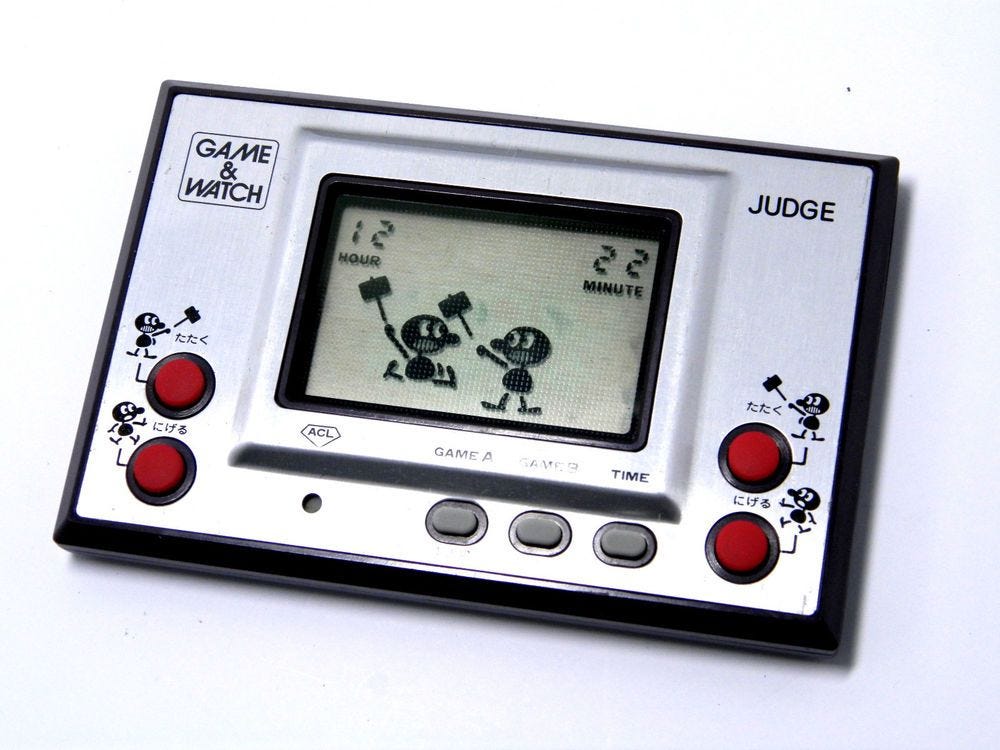Nintendo Game and Watch The Most Important Video Game Tech Ever by