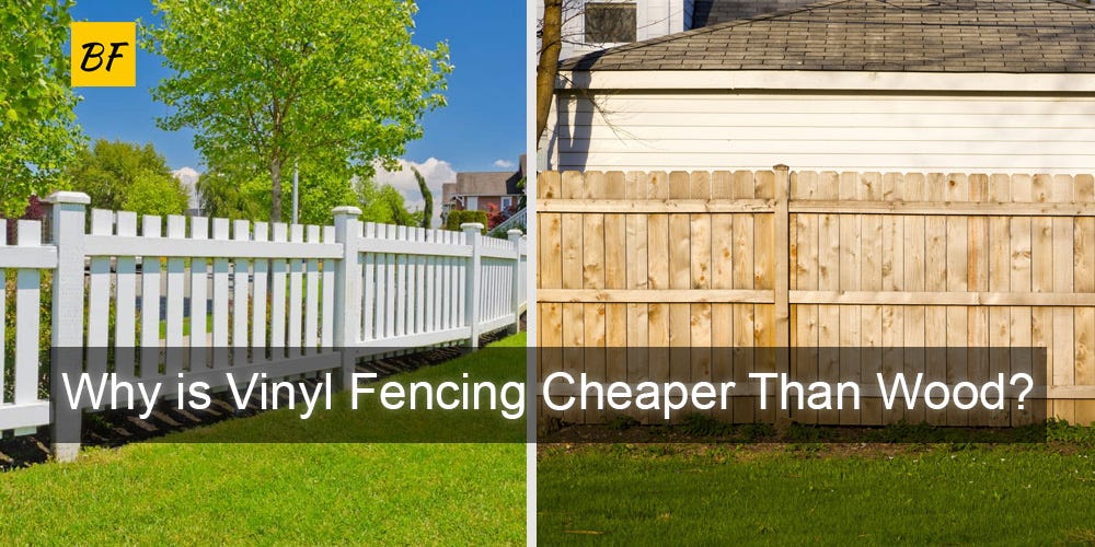 Why is Vinyl Fencing Cheaper Than Wood? by Bellevuefencing Medium