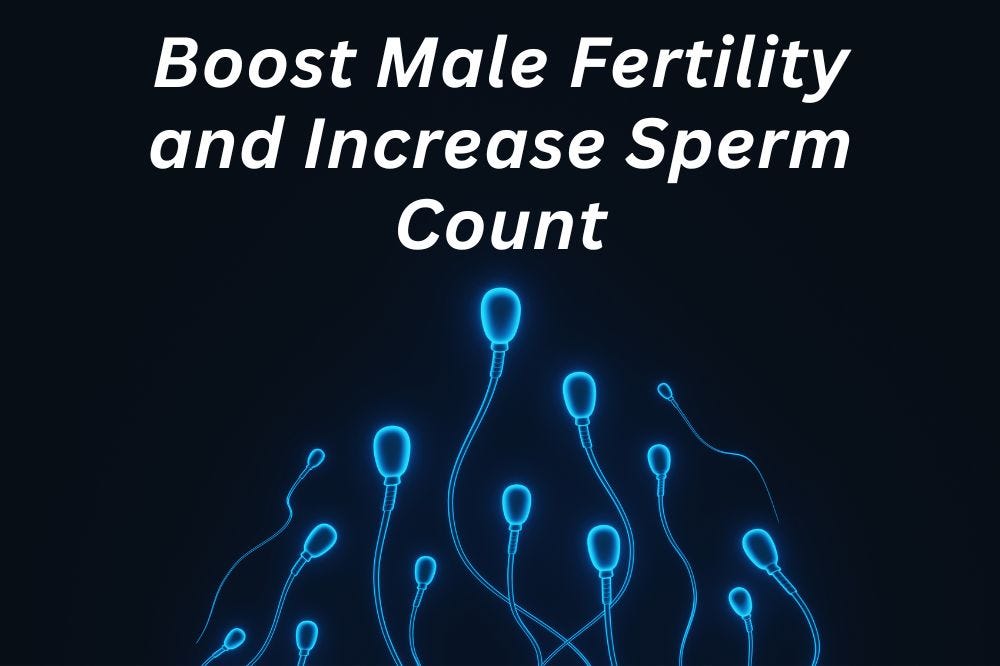 Boost Male Fertility and Increase Sperm Count A Comprehensive Guide
