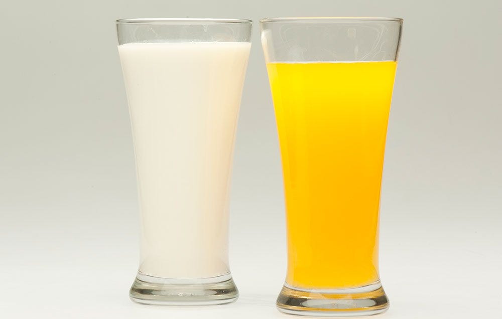 Is Drinking Milk Right After Orange Juice Bad for You? by Rizwantaj
