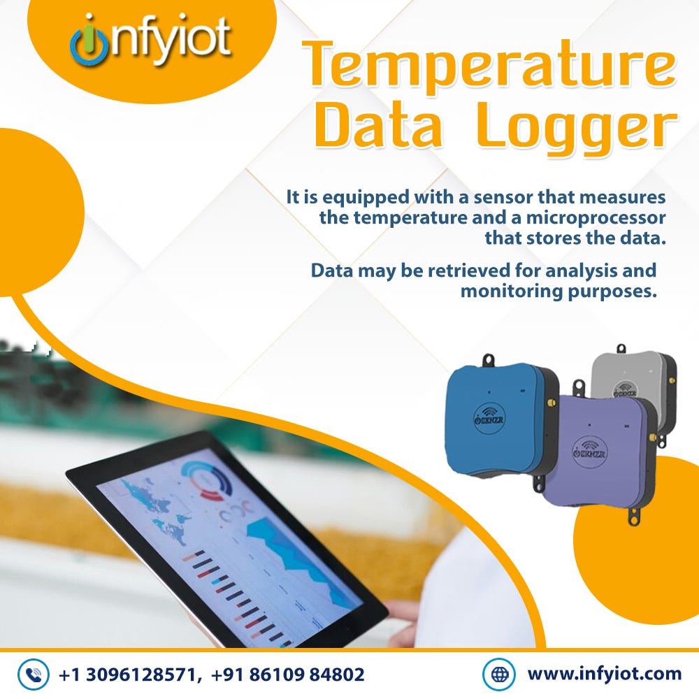 Applications of Temperature Data Logger by Infyiotsolutions Medium