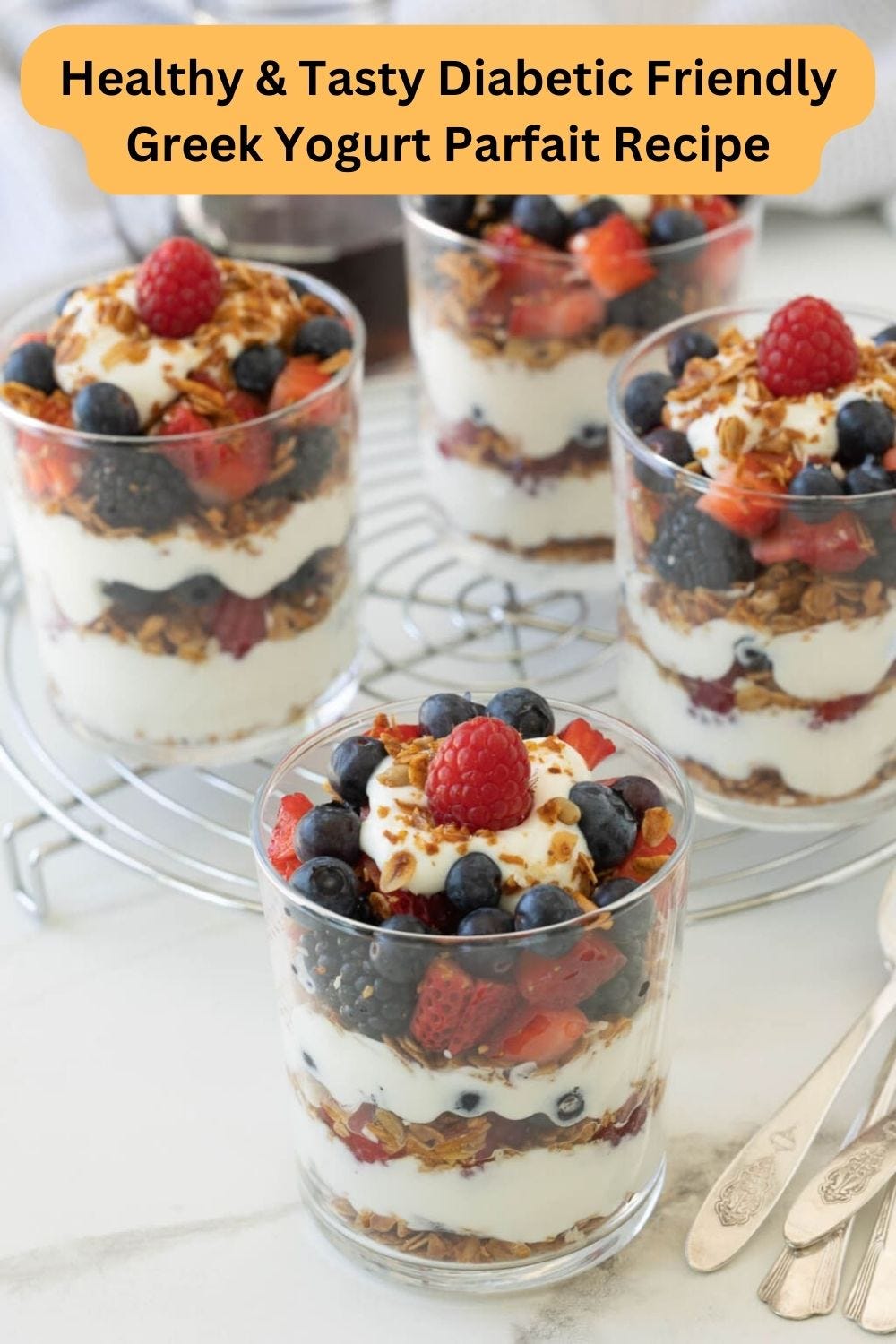 Delicious Diabetic Friendly 5Minute Yogurt Parfait Recipe! by