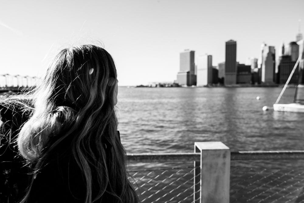 Some people move to New York to find success. I moved to find myself