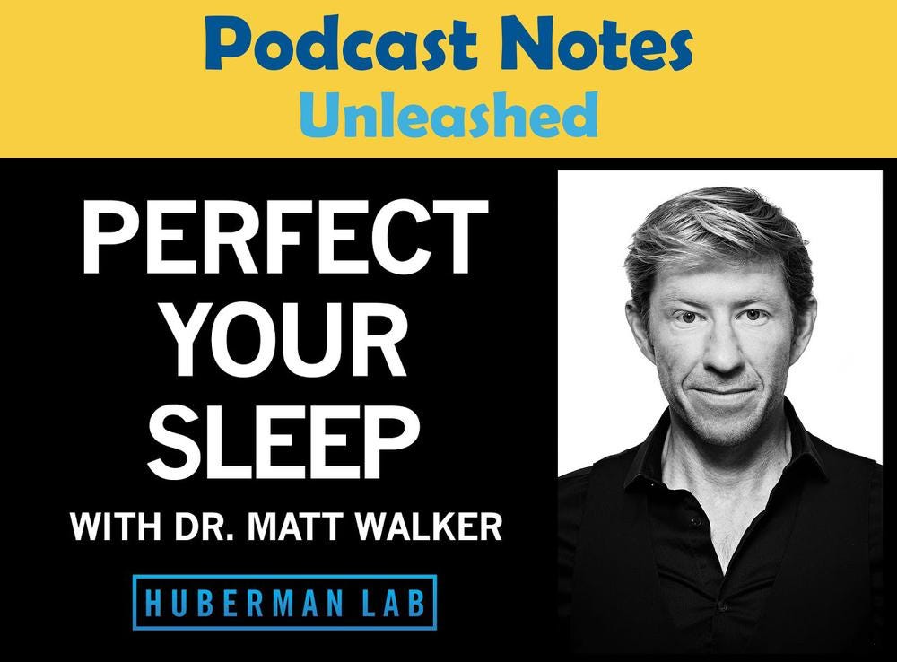 The science and practice of perfecting your sleep with Dr. Matthew