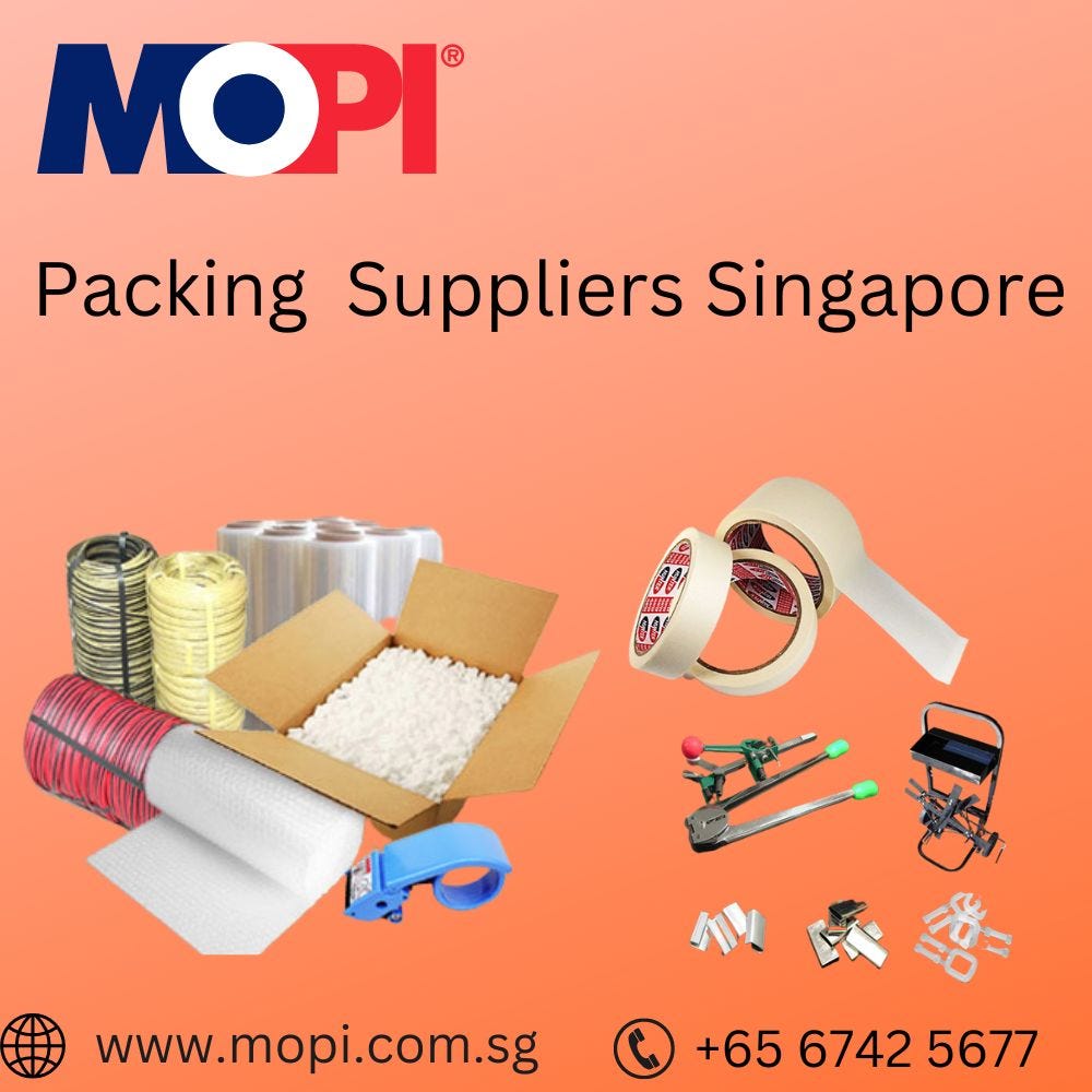 Packing Materials and Masking Tape Supplier in Singapore by Rissa Ang Medium