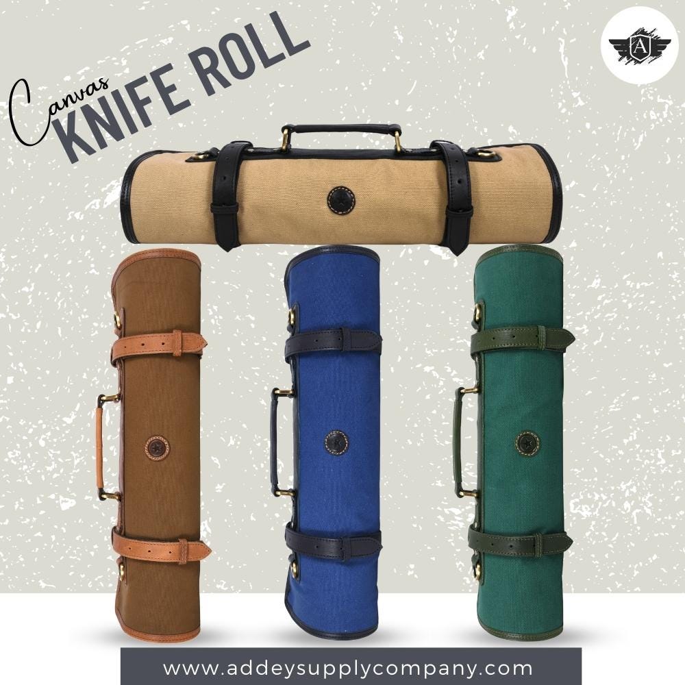 Why should you invest in TopQuality Canvas Knife Rolls? Addey Supply