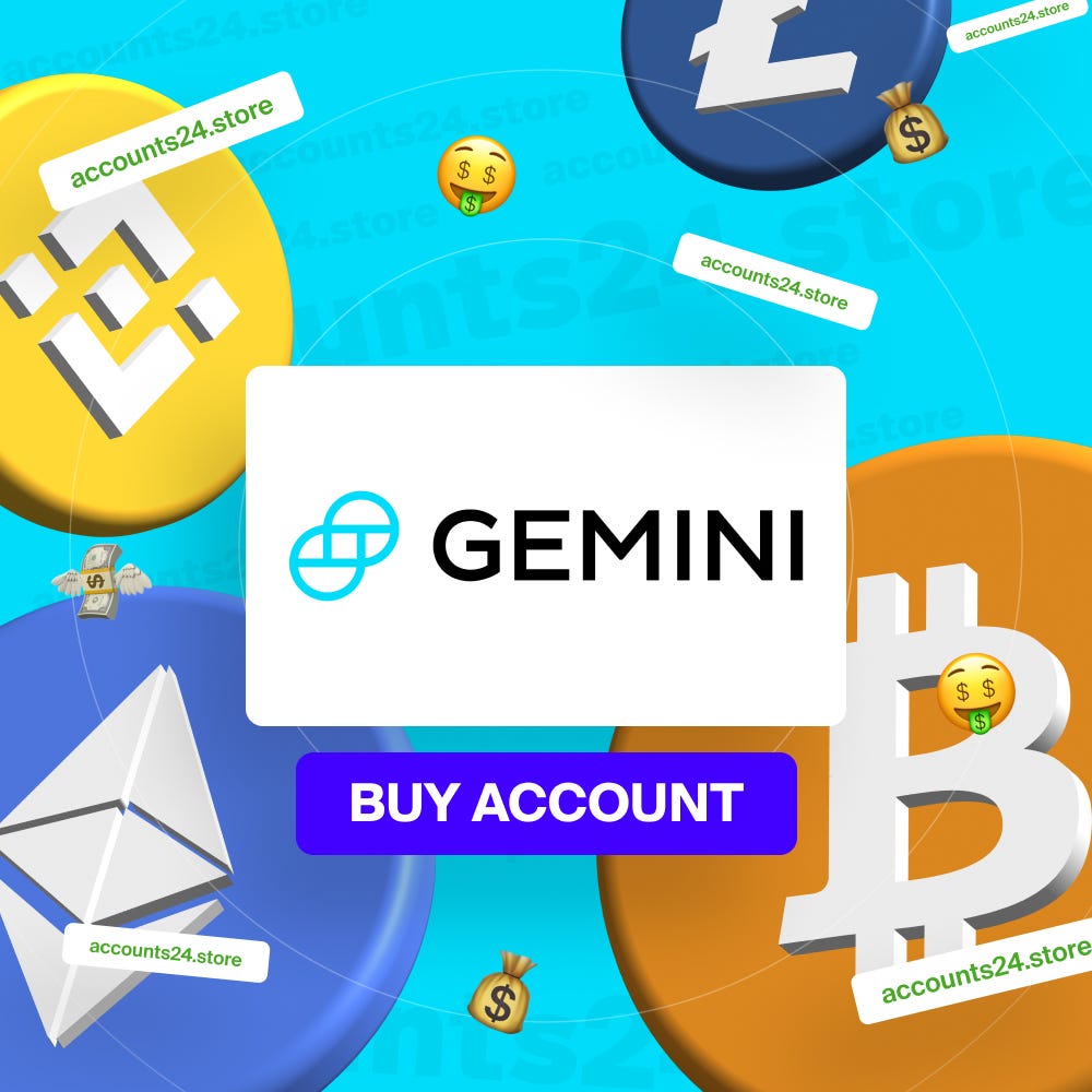 Gemini Verified Account. Buy Gemini Verified Account by Knorozov M Oct, 2023 Medium