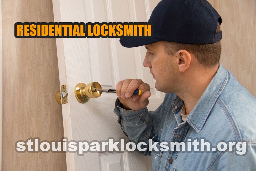 Residential Locksmith Services. “Here at St. Louis Park Locksmith Pro