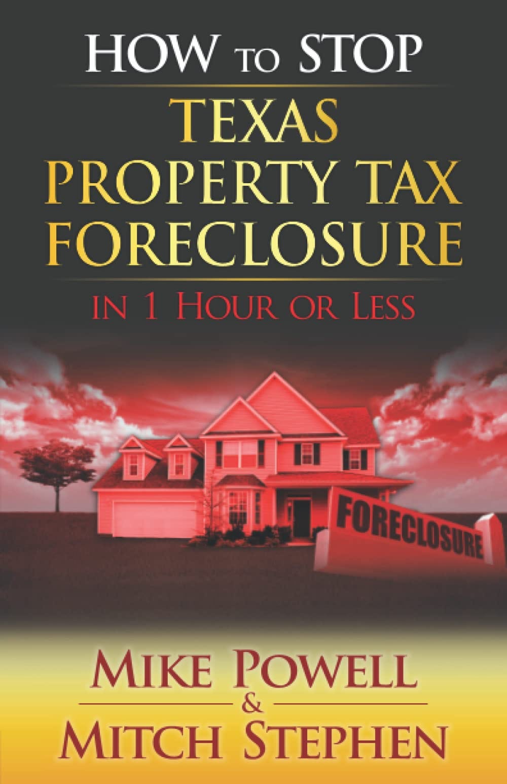 [BOOK]HOW TO STOP TEXAS PROPERTY TAX FORECLOSURE IN 1 HOUR OR LESSXAS