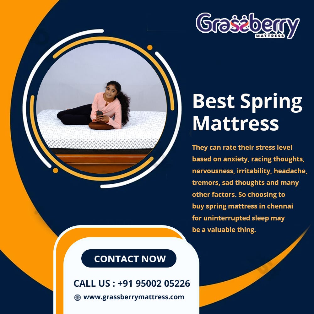 Why Best Spring Mattress Is The Useful One? Part1 by