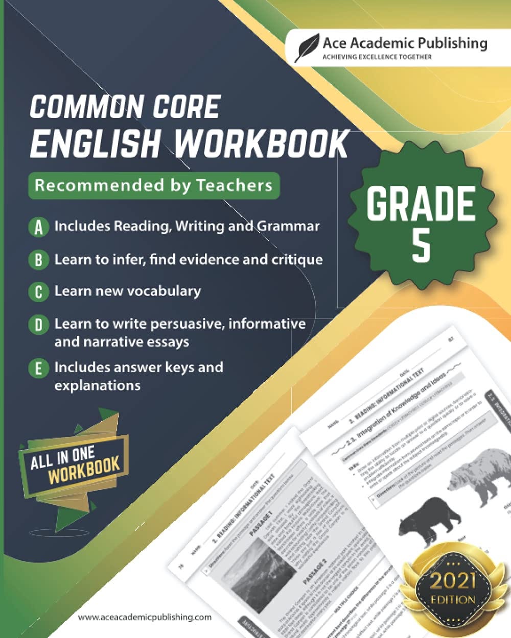 [READ] Common Core English Workbook Grade 5 English by Tracywalker