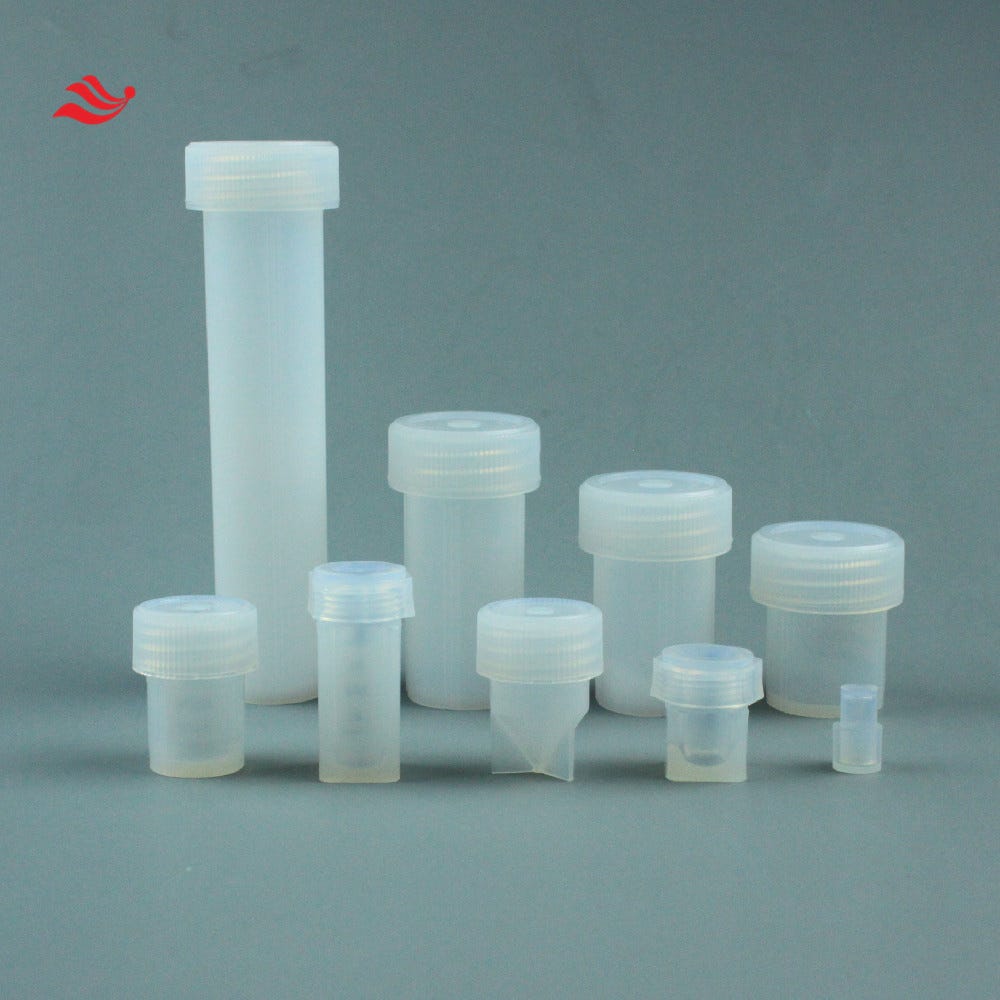 Trace element detection analysis PFA Sample vial dissolving cup tank