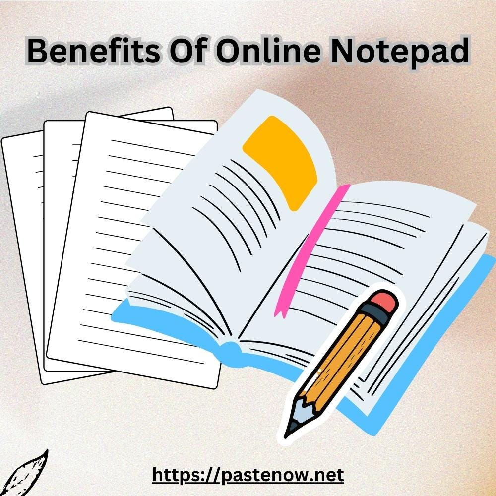 Features Of Online Notepad. An online notepad, often called an… by