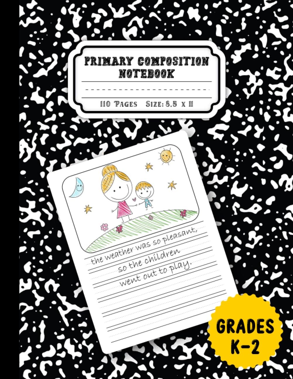 [DOWNLOAD][BEST]} Primary Composition Notebook k2 Black Marble