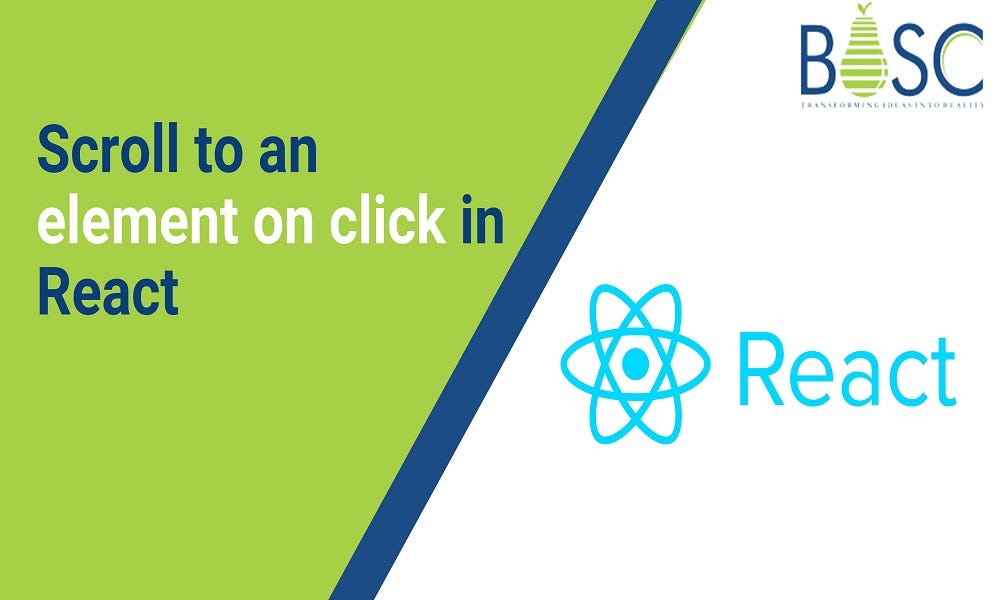 Scroll To An Element On Click In React by Kuldeep Tarapara Medium