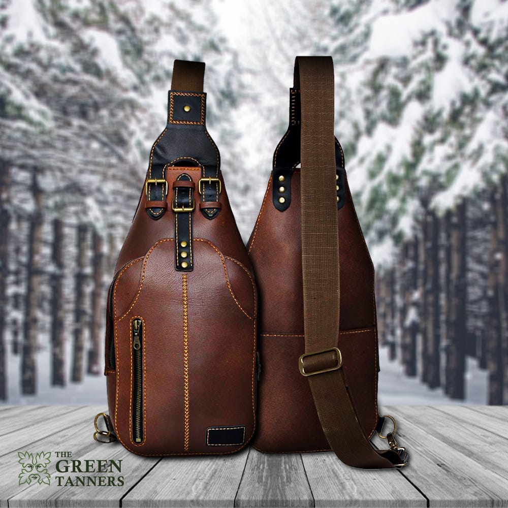 Leather Sling Bags vs. Leather Backpacks Which is Right for You Medium