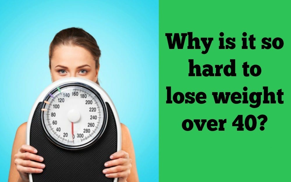 Why Is It So Much Harder To Lose Weight After 40 by Fernando Martinez