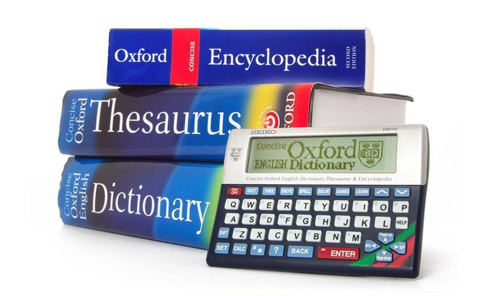 Difference between digital dictionaries and hardbound dictionaries