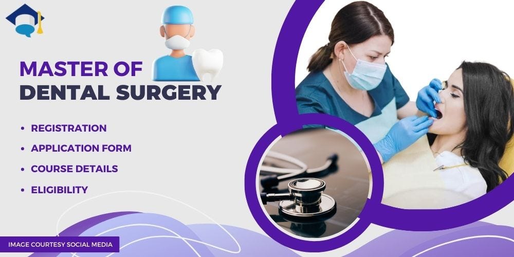 MDS Admission Process in India. MDS stands for Master of Dental Surgery… by The Career