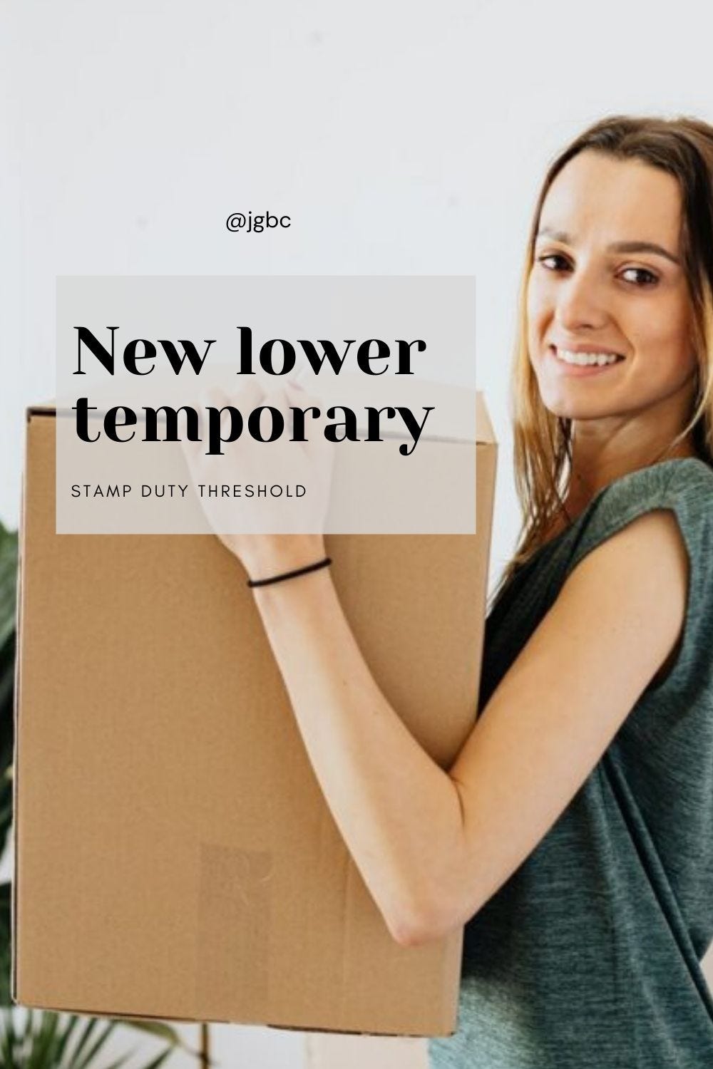 New lower temporary Stamp Duty threshold JGBC Medium