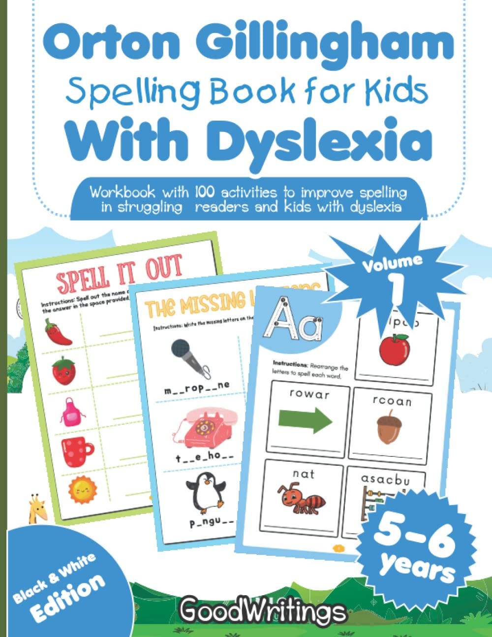 [PDF][BEST]} Orton Gillingham Spelling Workbook for Kids with Dyslexia