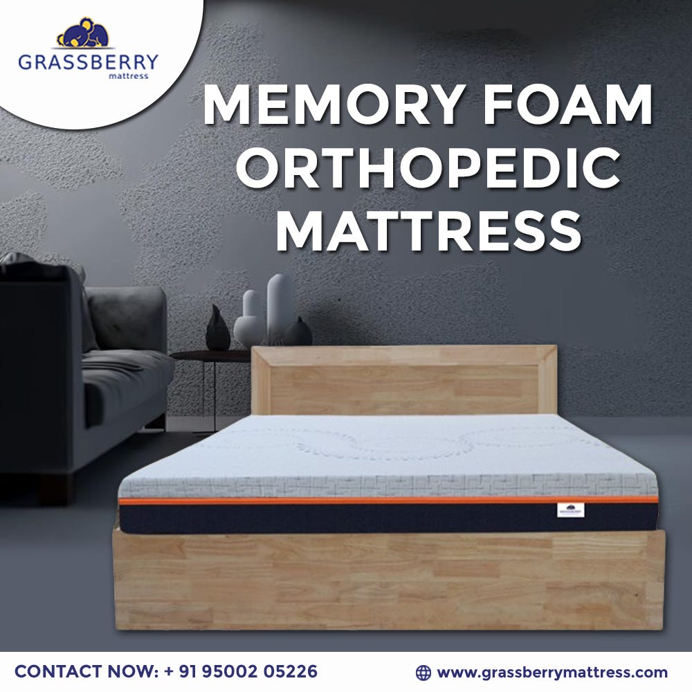 Why Memory Foam Orthopedic Mattresses Are Ideal for Managing Chronic