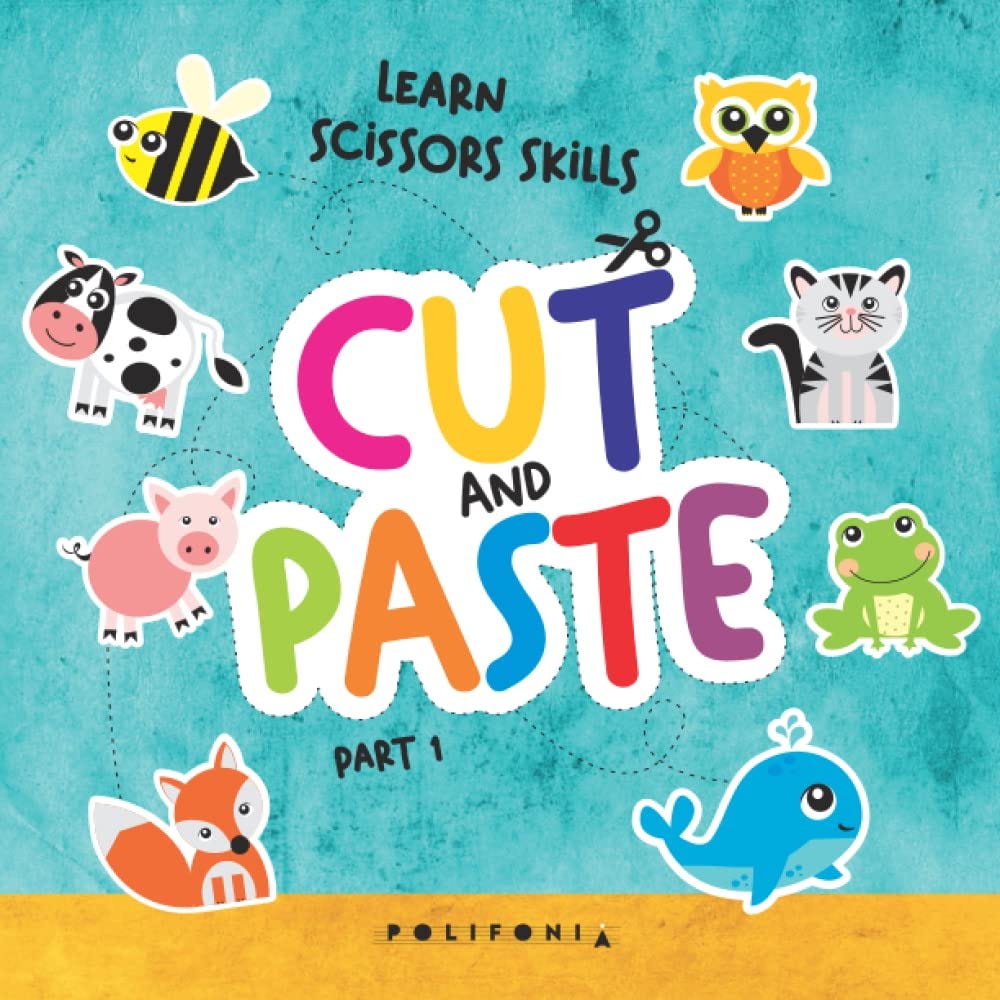 [DOWNLOAD][BEST]} Cut and paste book for kids aged 35 Learn Scissor Skills with Cute Workbook