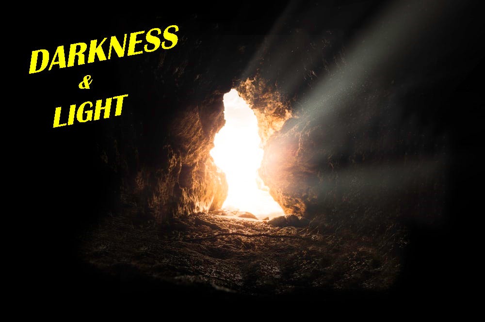 What is DARKNESS?. So that means homelessness (Darkness)… by