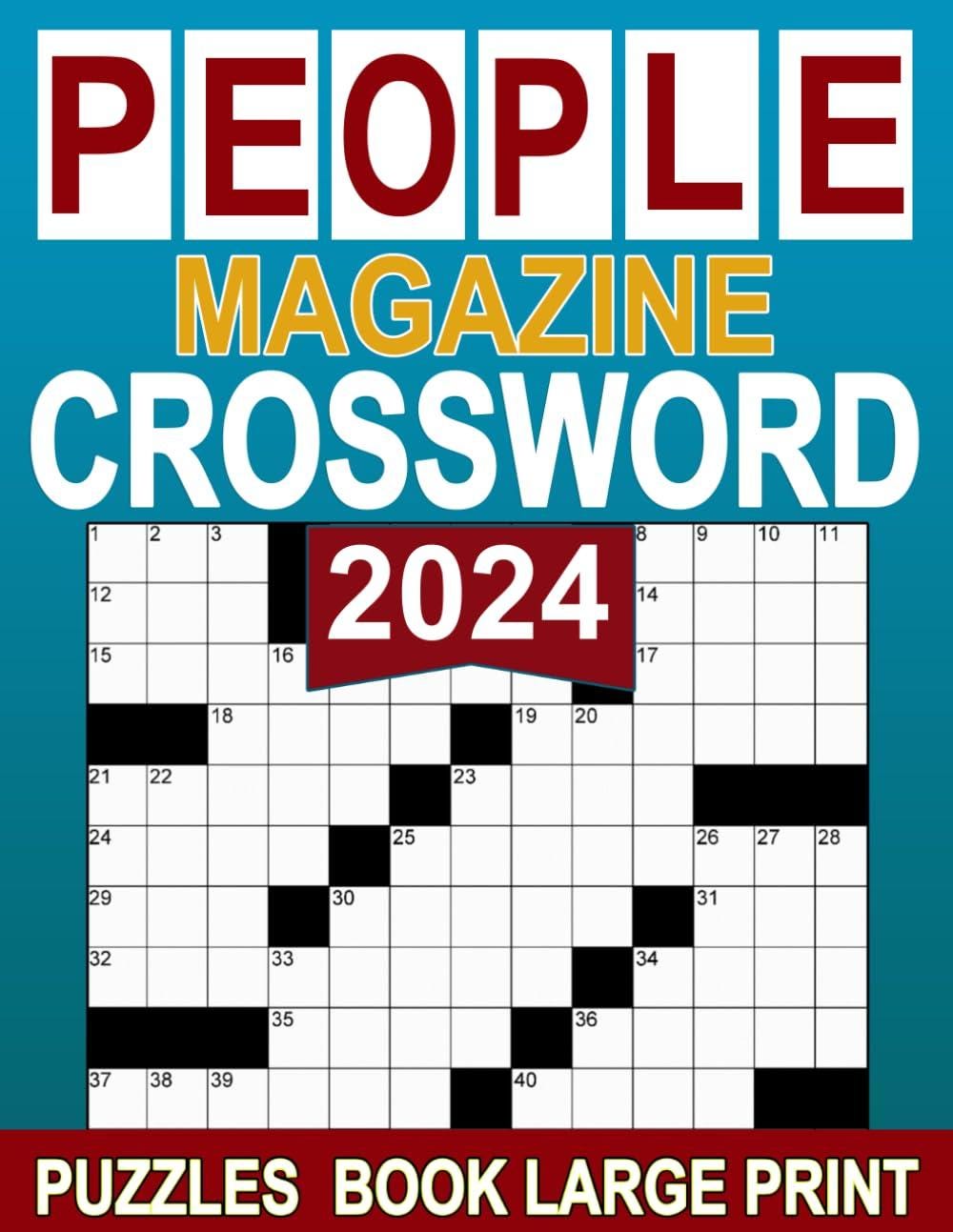 Download⚡️PDF ️ 2024 People Magazine Crossword Puzzles Book Large Print